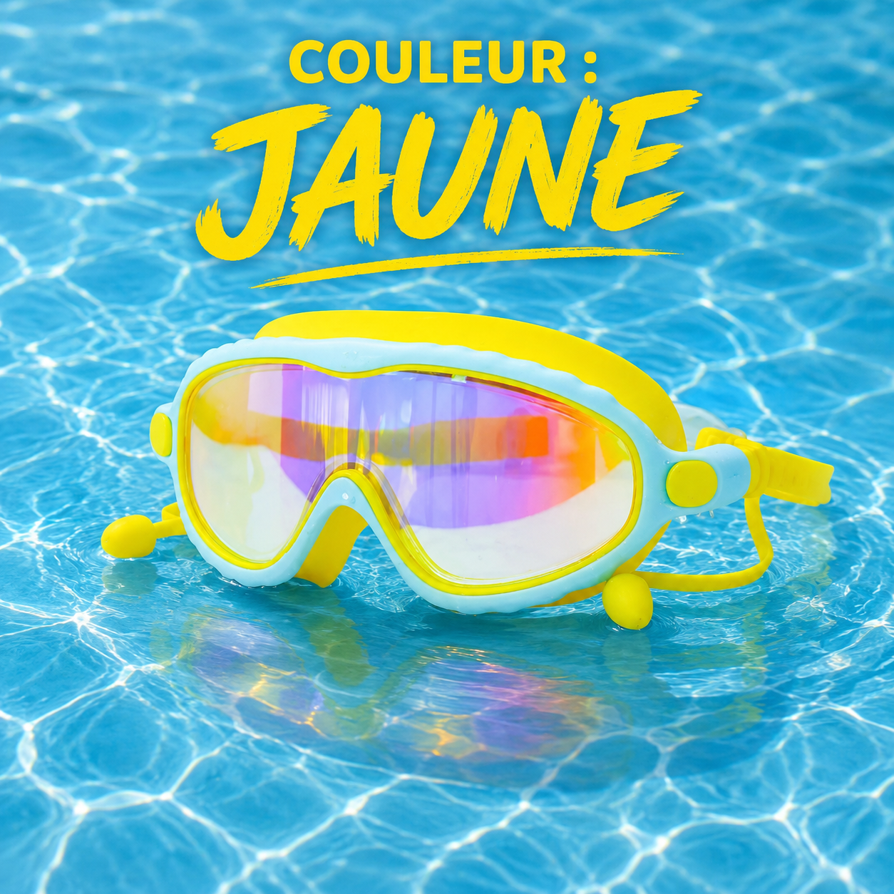 Lunettes de Natation Nairel | Enfant Anti-Buée 3-15 ans